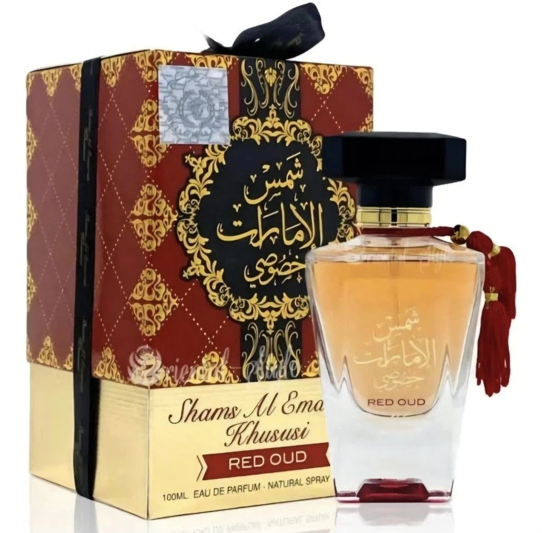 Shams al emarat khususi red oud 100 ml best unisex Eau de parfum