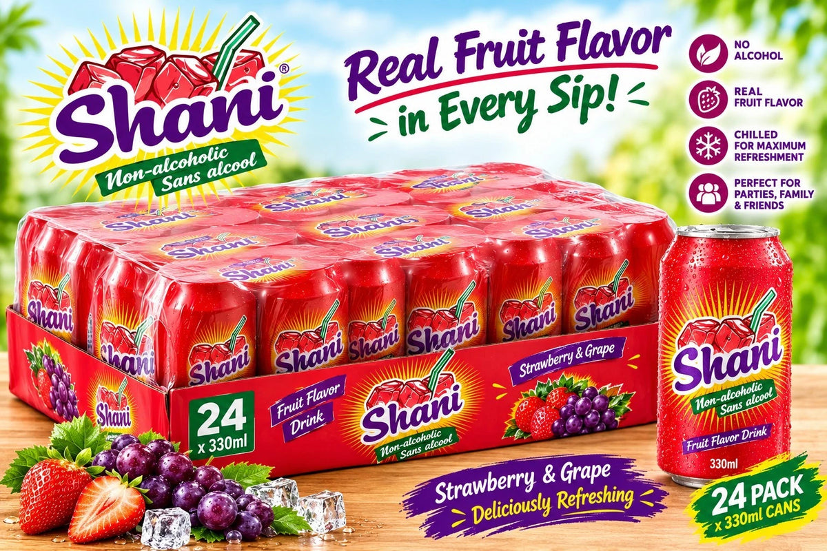 Shani Can Drinks 24x330ML